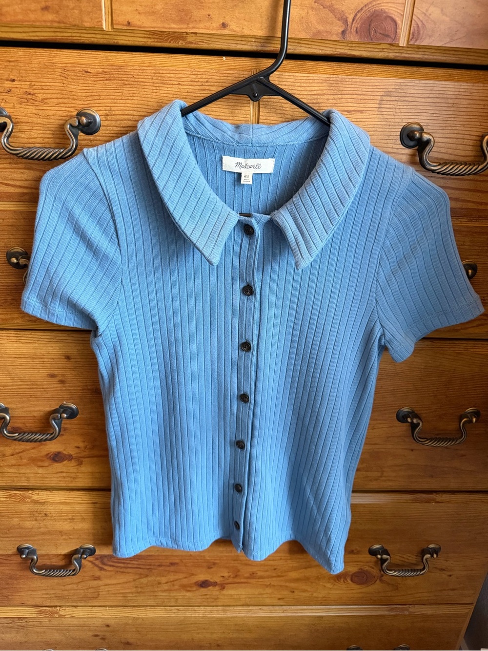 Madewell Erica Polo Tee size xs